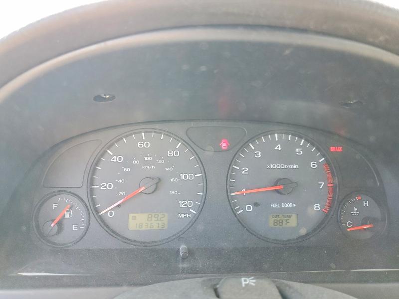 Photo 9 from auction – 2001 SUBARU FORESTER with VIN JF1SF63561G761213