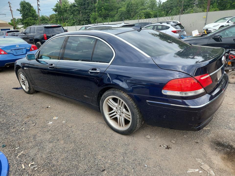 Photo 2 from auction – 2006 BMW 760 with VIN WBAHN03526DD98258