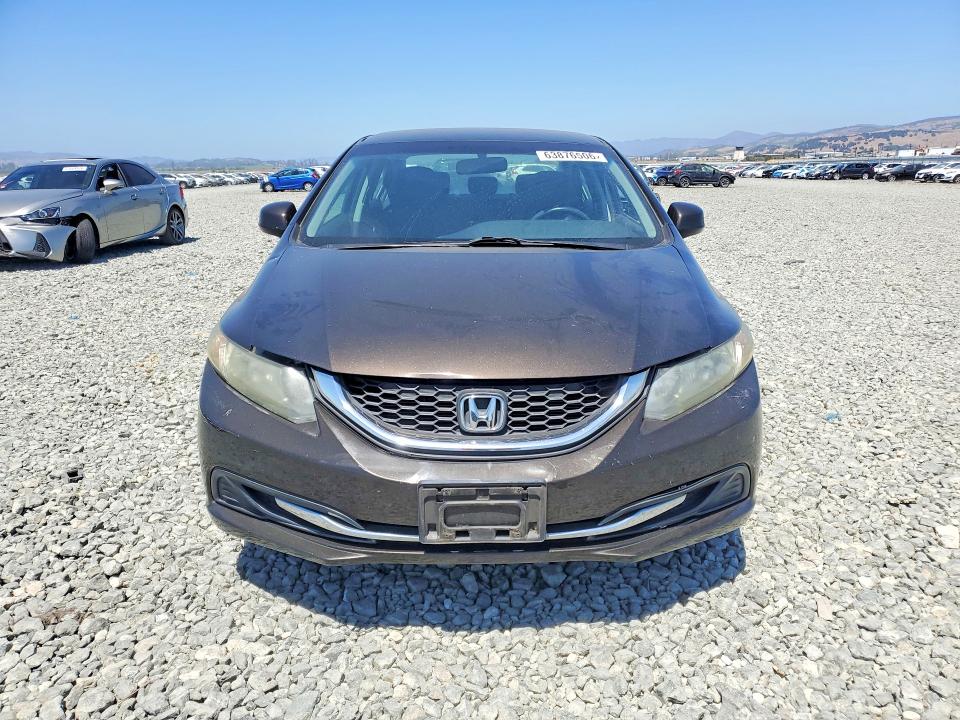 Photo 5 from auction – 2013 HONDA CIVIC with VIN 19XFB2F55DE228446