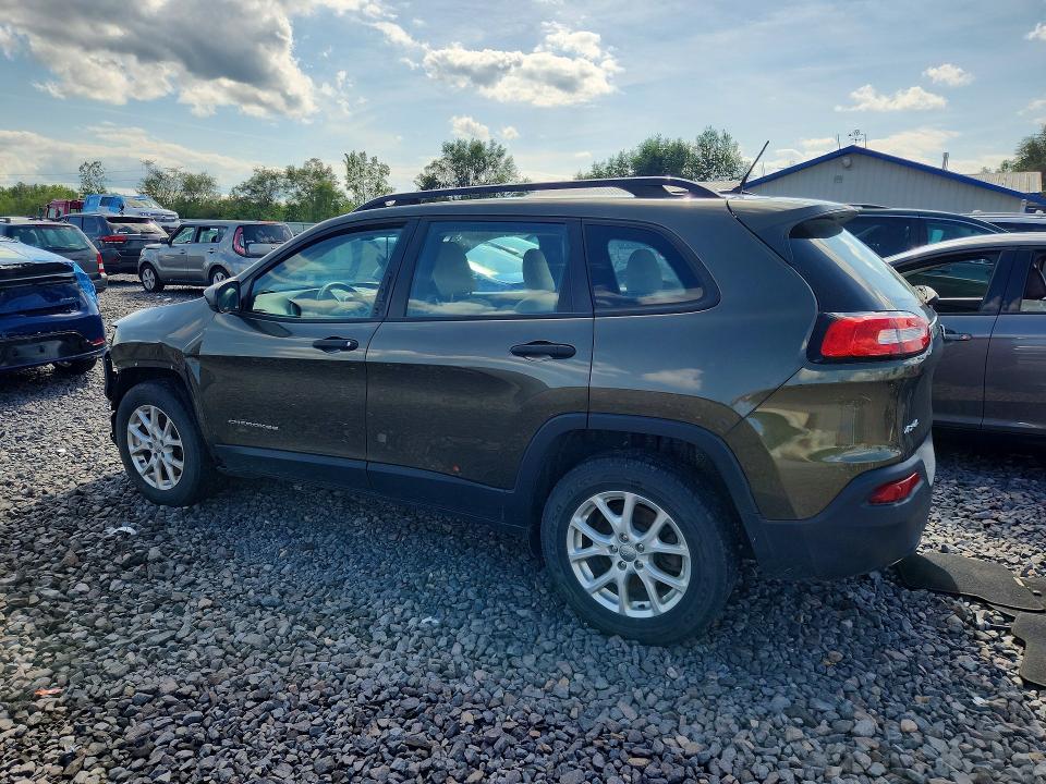 Photo 2 from auction – 2015 JEEP CHEROKEE with VIN 1C4PJMAB8FW649778