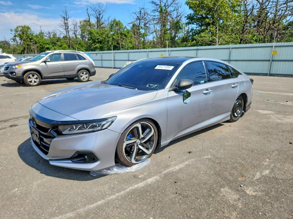 Photo 1 from auction – 2021 HONDA ACCORD with VIN 1HGCV2F38MA022583