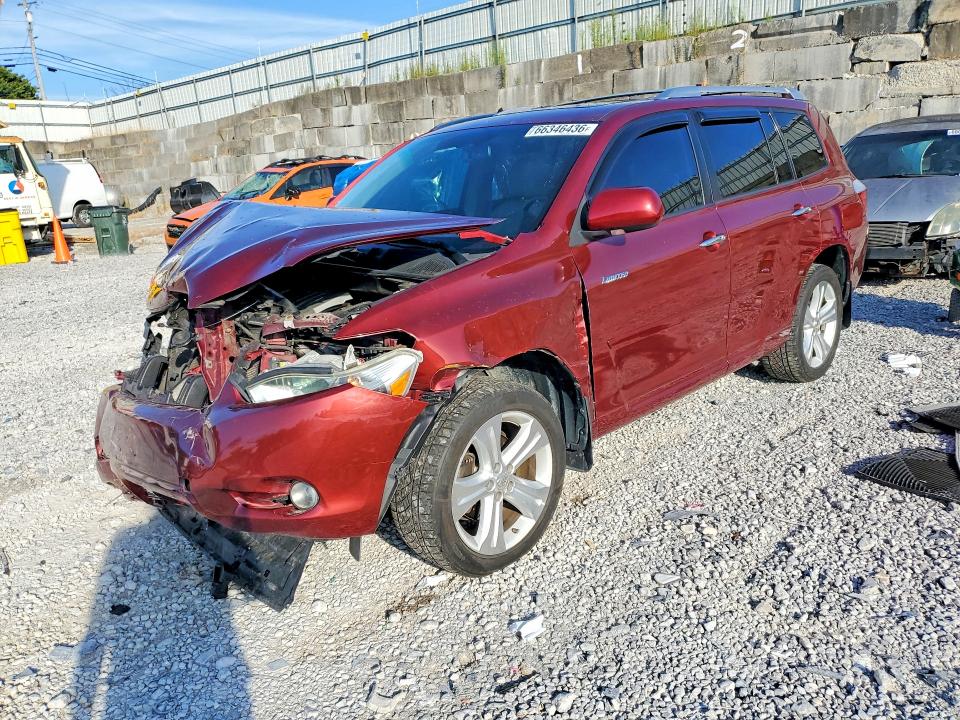 TOYOTA HIGHLANDER 2010 with VIN 5TDDK3EHXAS009024 - Photo from auction