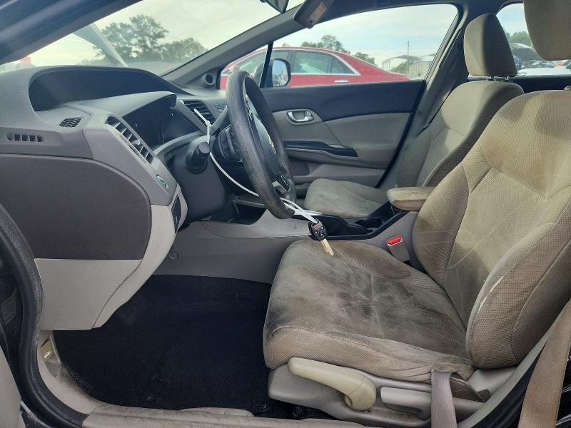 Photo 7 from auction – 2012 HONDA CIVIC with VIN 19XFB2F82CE058703