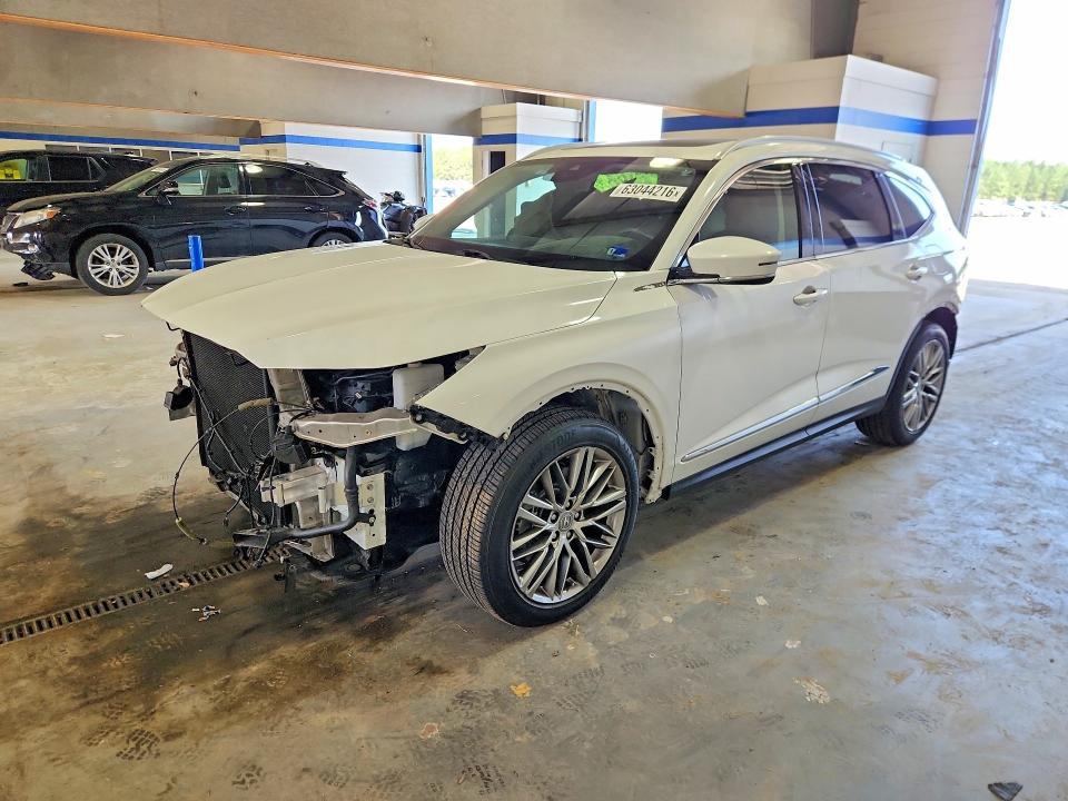ACURA MDX 2022 with VIN 5J8YE1H83NL015877 - Photo from auction