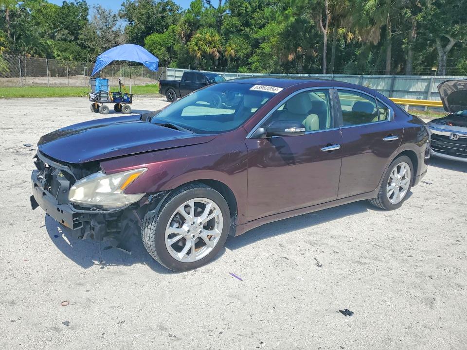 NISSAN MAXIMA 2014 with VIN 1N4AA5AP3EC445192 - Photo from auction