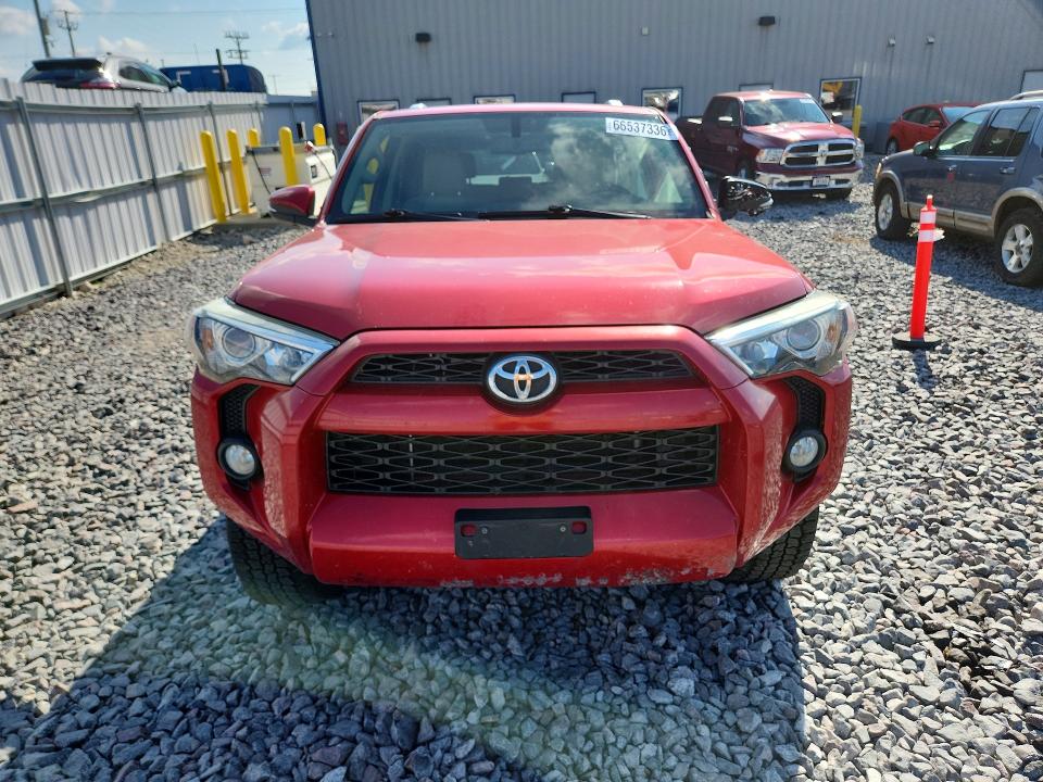 Photo 5 from auction – 2016 TOYOTA 4RUNNER with VIN JTEBU5JR5G5328255