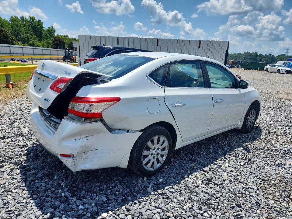 Photo 3 from auction – 2014 NISSAN SENTRA with VIN 3N1AB7AP0EL622954