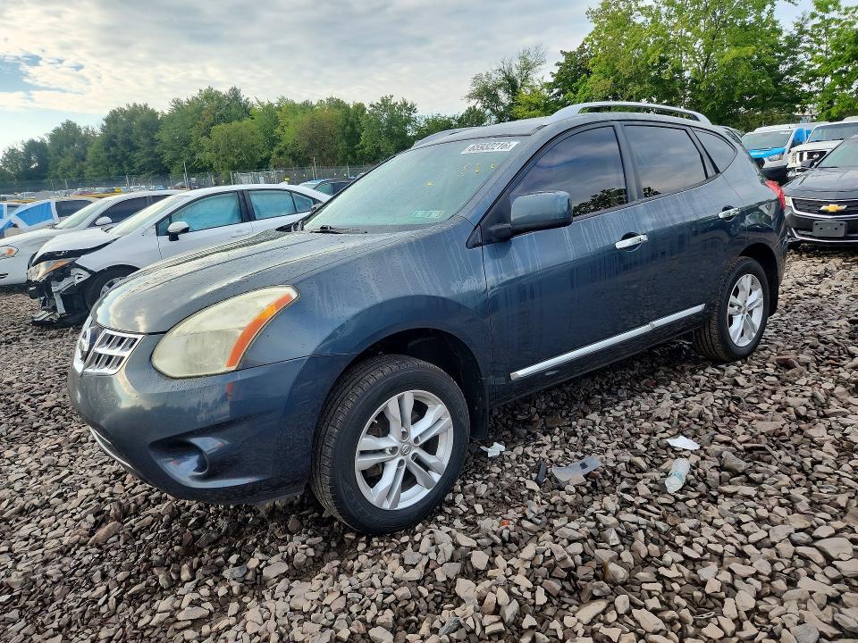 NISSAN ROGUE 2012 with VIN JN8AS5MV2CW715157 - Photo from auction