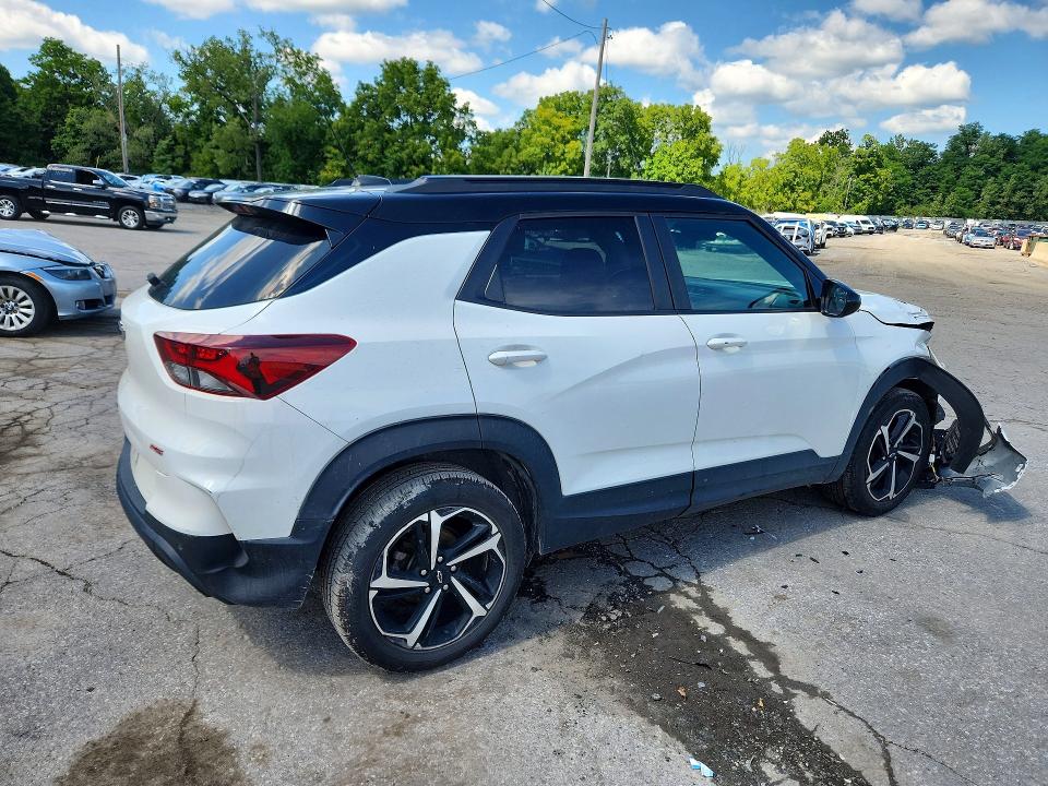 Photo 3 from auction – 2022 CHEVROLET TRAILBLAZER with VIN KL79MTSL8NB130024