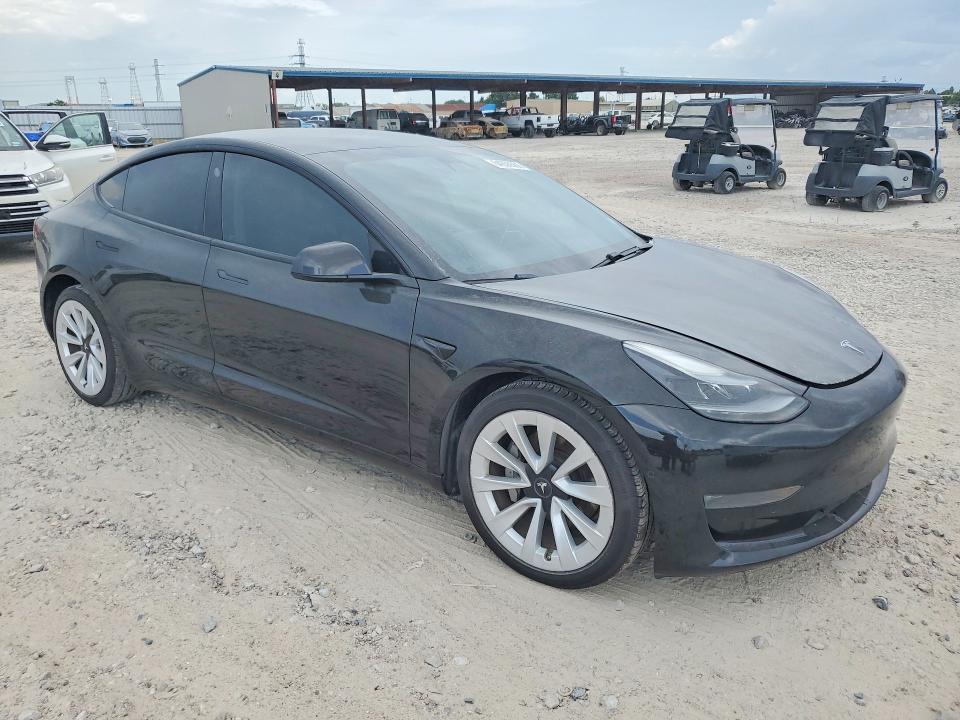 Photo 4 from auction – 2021 TESLA MODEL 3 with VIN 5YJ3E1EB2MF050470