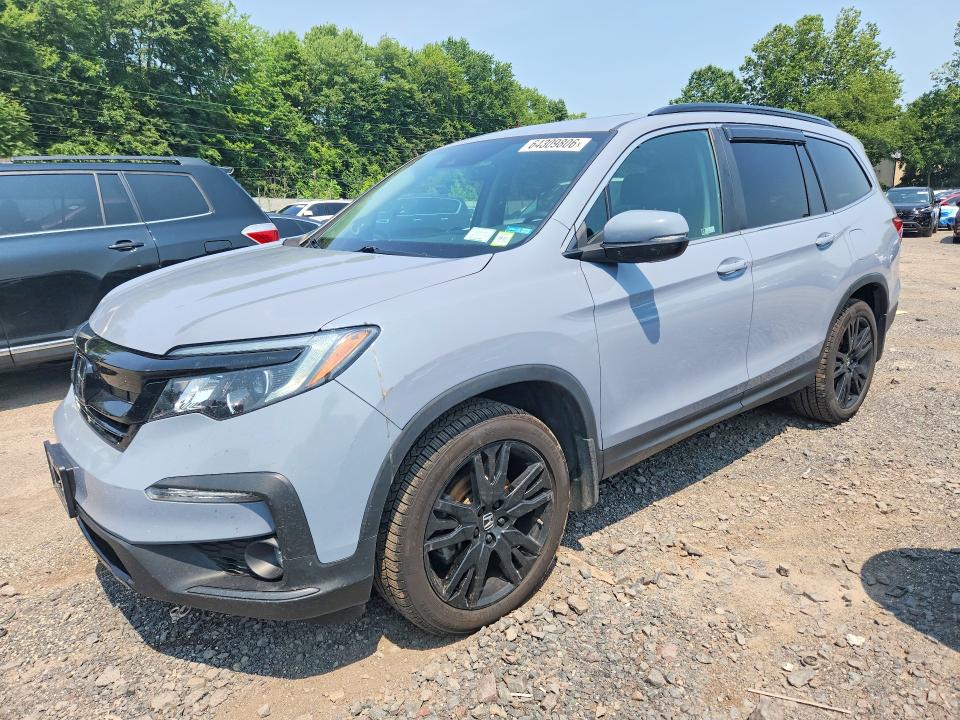 HONDA PILOT 2022 with VIN 5FNYF6H21NB064518 - Photo from auction