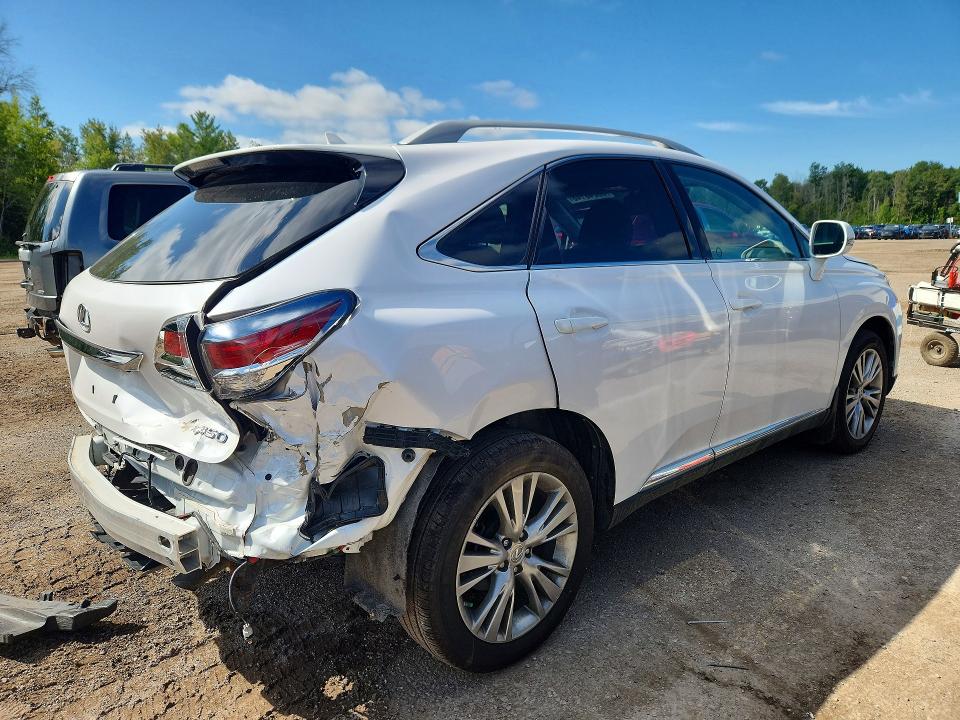 Photo 3 from auction – 2013 LEXUS RX 350 with VIN 2T2BK1BA1DC196388
