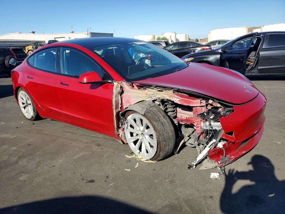 Photo 4 from auction – 2021 TESLA MODEL 3 with VIN 5YJ3E1EA3MF079306