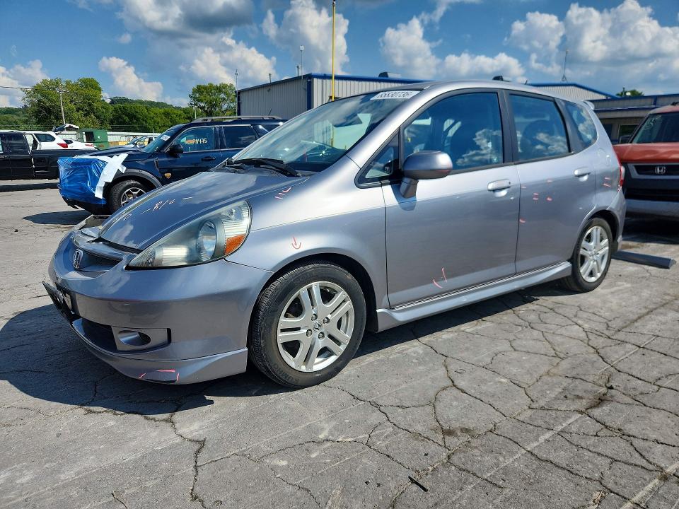 HONDA FIT 2008 with VIN JHMGD38668S063826 - Photo from auction