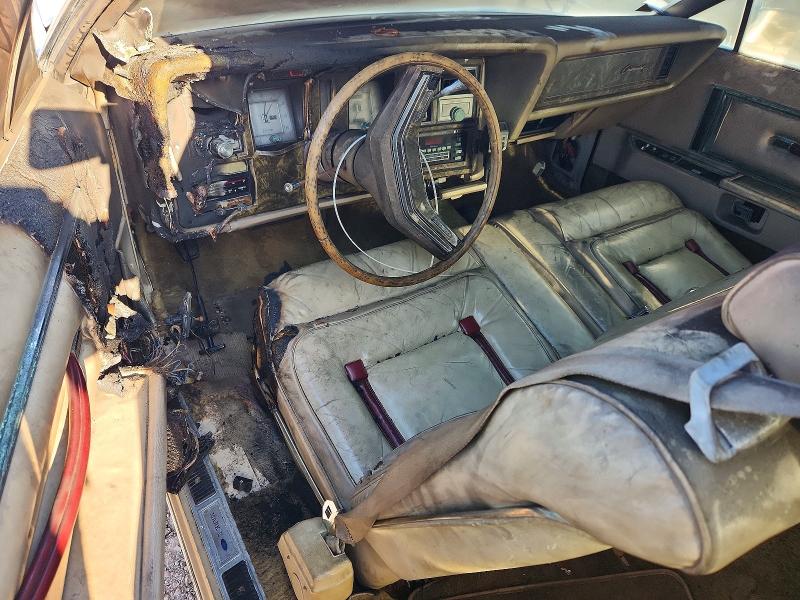 Photo 8 from auction – 1979 LINCOLN MARK V with VIN 9Y89S695070