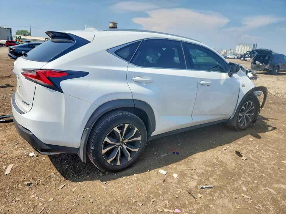 Photo 3 from auction – 2017 LEXUS NX 200T with VIN JTJBARBZ4H2144623