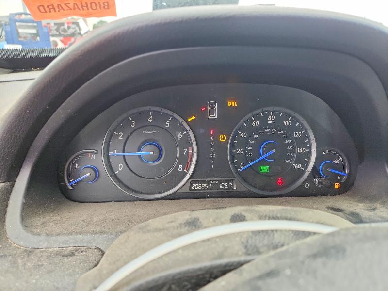 Photo 9 from auction – 2012 HONDA CROSSTOUR with VIN 5J6TF1H53CL001223