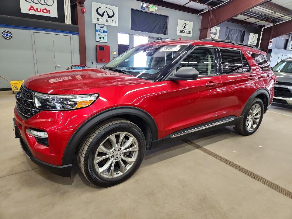 FORD EXPLORER 2020 with VIN 1FMSK8DH1LGB17594 - Photo from auction