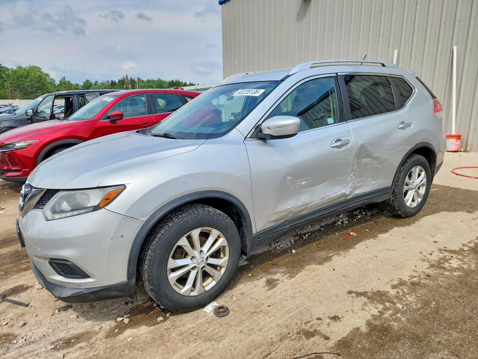 NISSAN ROGUE 2015 with VIN KNMAT2MTXFP517317 - Photo from auction