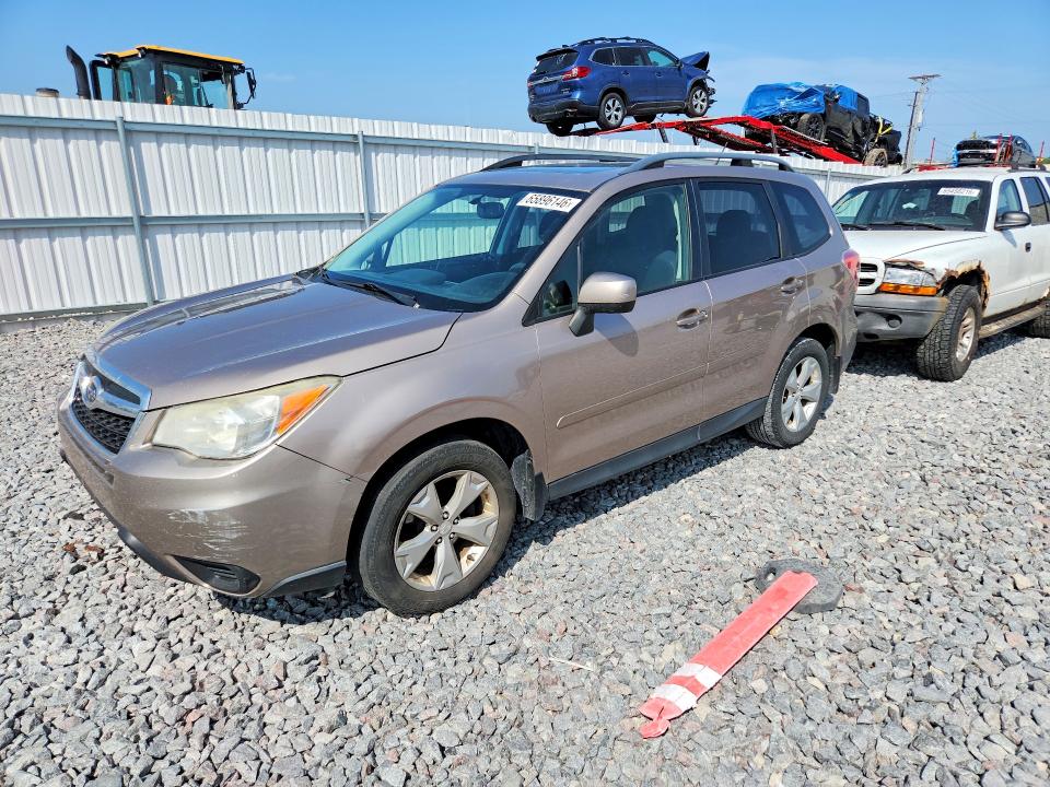 SUBARU FORESTER 2014 with VIN JF2SJAEC8EH402034 - Photo from auction