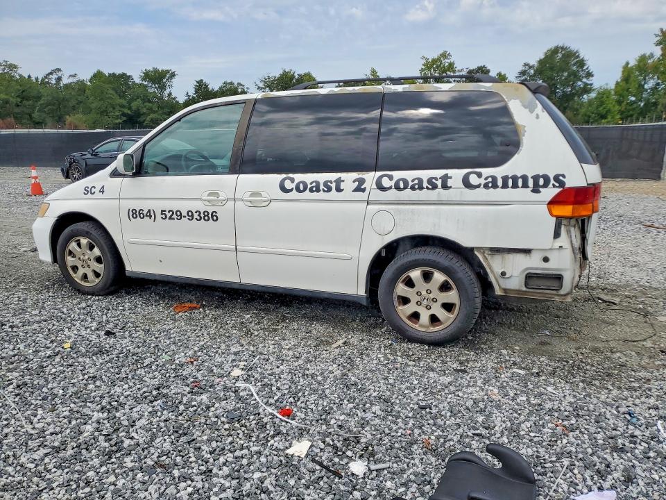 Photo 2 from auction – 2002 HONDA ODYSSEY with VIN 5FNRL18602B003255