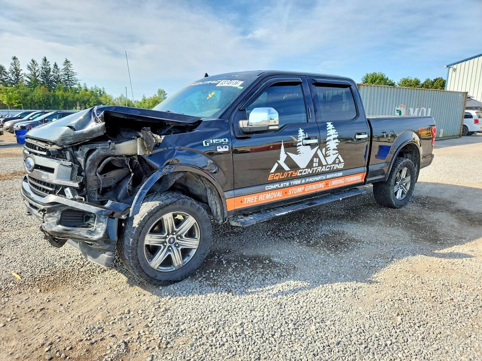 Photo 1 from auction – 2018 FORD F150 with VIN 1FTFW1E57JFB06981