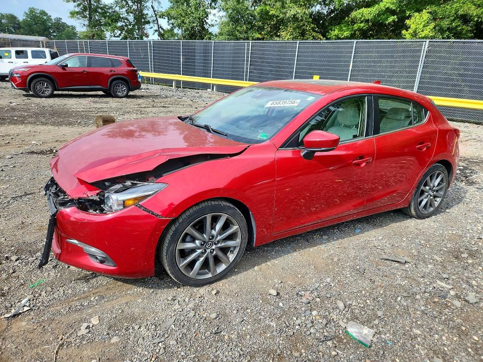 MAZDA 3 2018 with VIN 3MZBN1M39JM164296 - Photo from auction