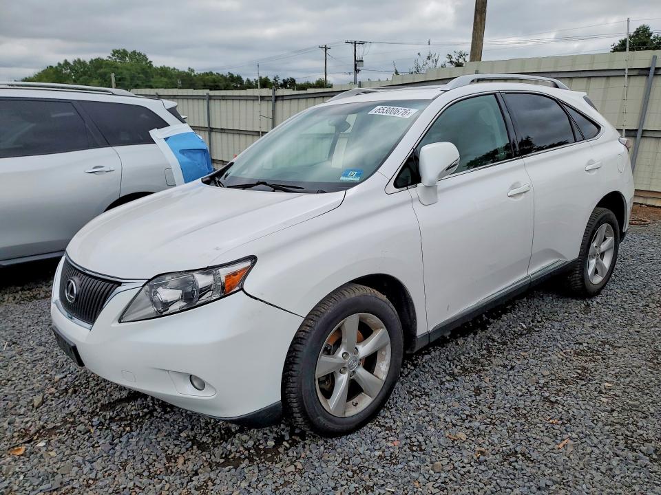 LEXUS RX 2010 with VIN 2T2BK1BA3AC037724 - Photo from auction