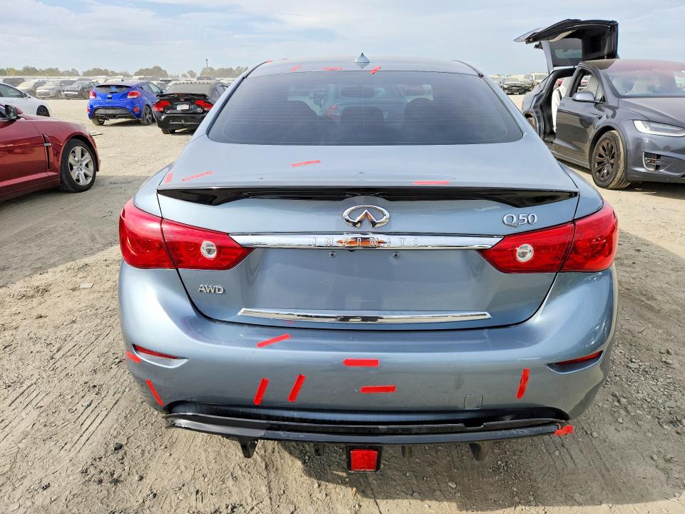 Photo 6 from auction – 2014 INFINITI Q50 with VIN JN1BV7AR8EM690924