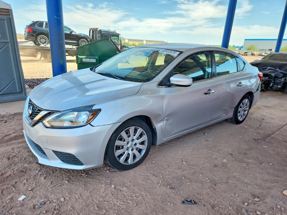 NISSAN SENTRA 2017 with VIN 3N1AB7AP2HY317883 - Photo from auction