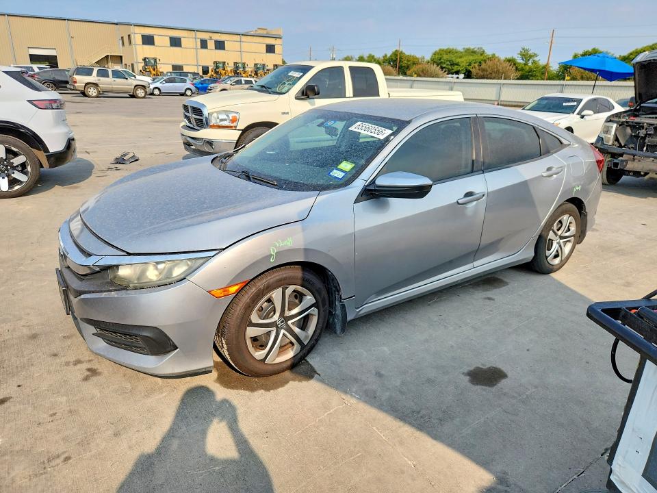 HONDA CIVIC 2016 with VIN 19XFC2F54GE080257 - Photo from auction
