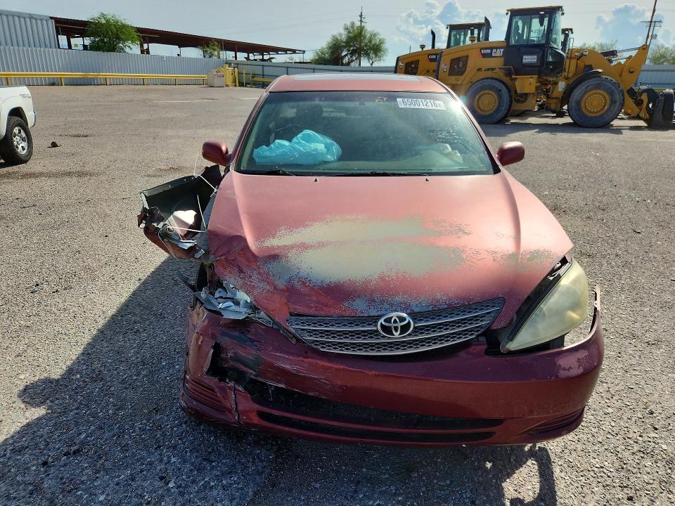 Photo 5 from auction – 2002 TOYOTA CAMRY with VIN 4T1BF32KX2U032209