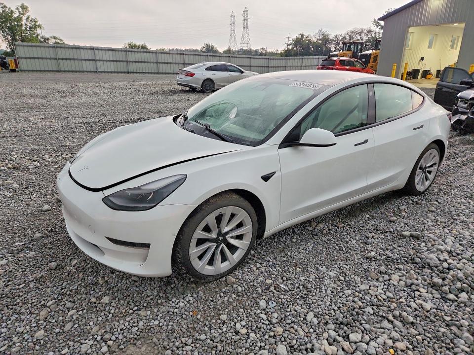 TESLA MODEL 3 2021 with VIN 5YJ3E1EA1MF874581 - Photo from auction
