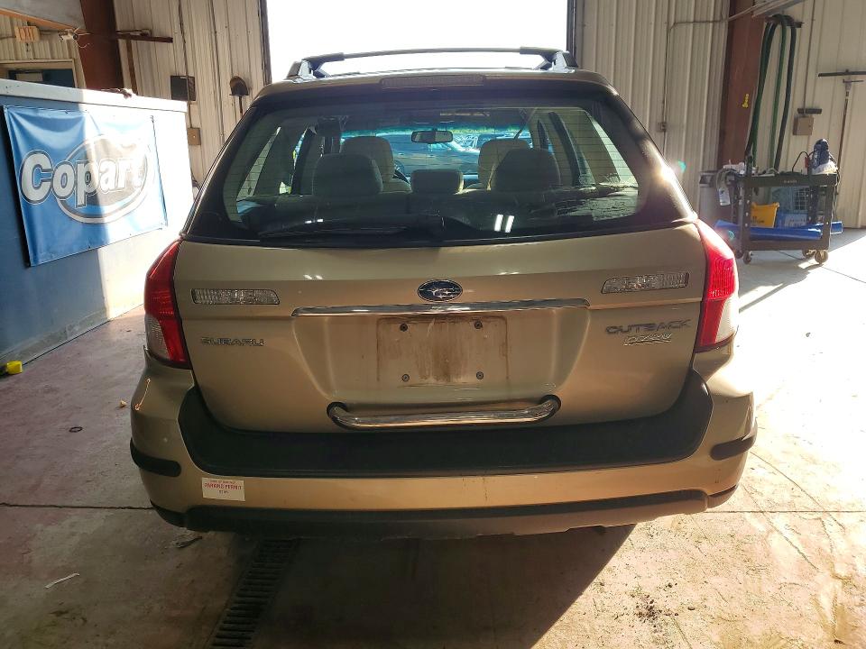 Photo 6 from auction – 2008 SUBARU OUTBACK with VIN 4S4BP61C387349944