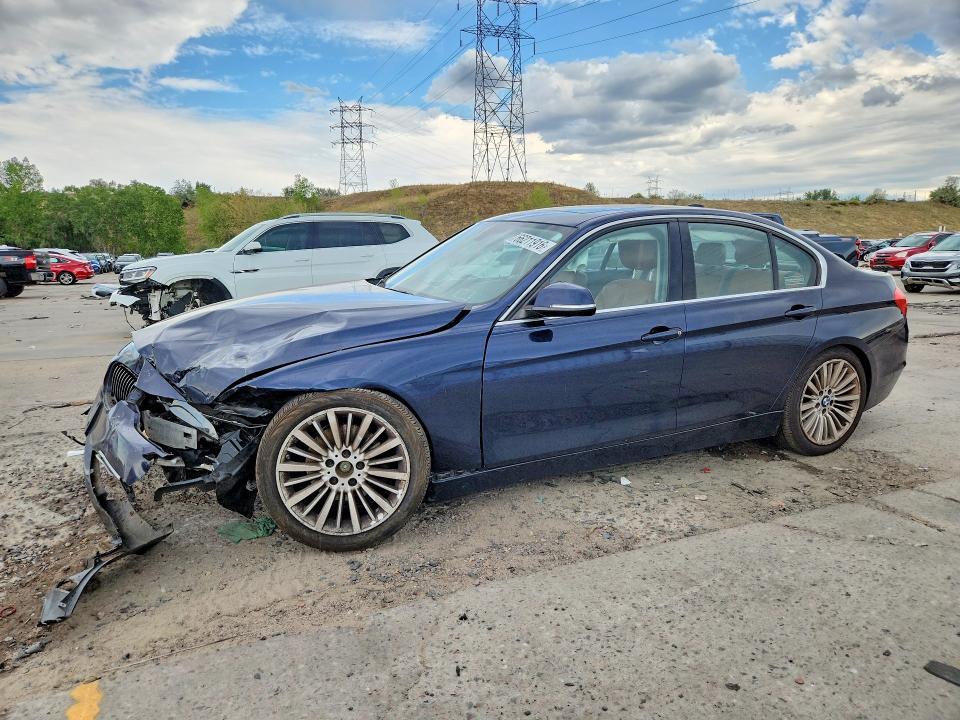 BMW 328 2013 with VIN WBA3B5C52DF597454 - Photo from auction