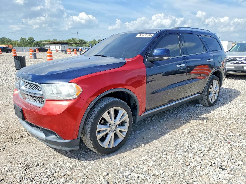 DODGE DURANGO 2013 with VIN 1C4RDHDG1DC632687 - Photo from auction