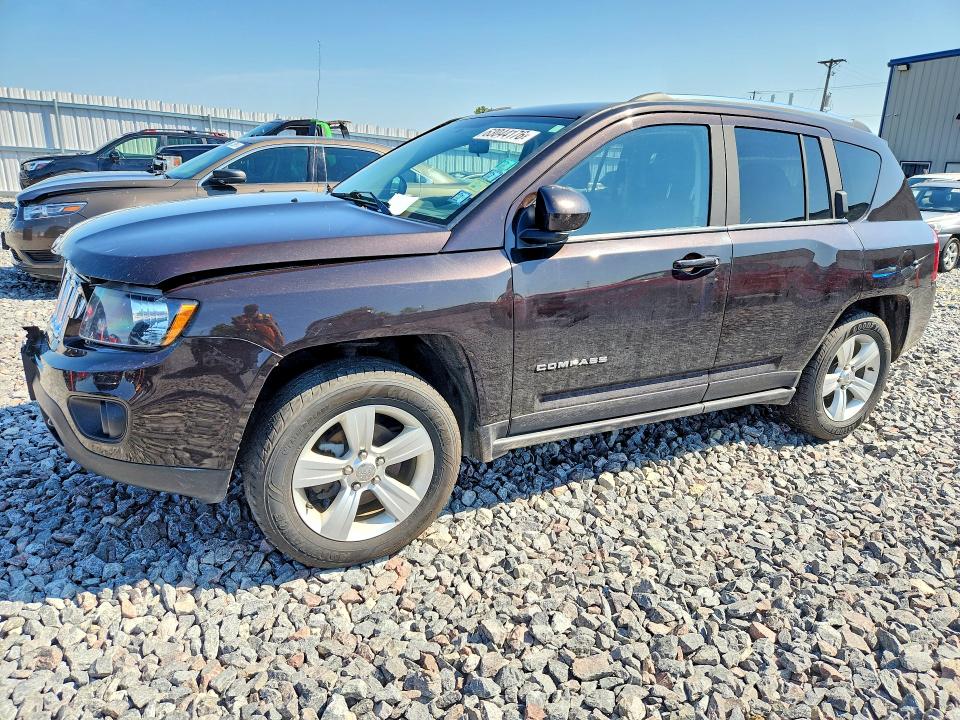 JEEP COMPASS 2014 with VIN 1C4NJDEB8ED707030 - Photo from auction