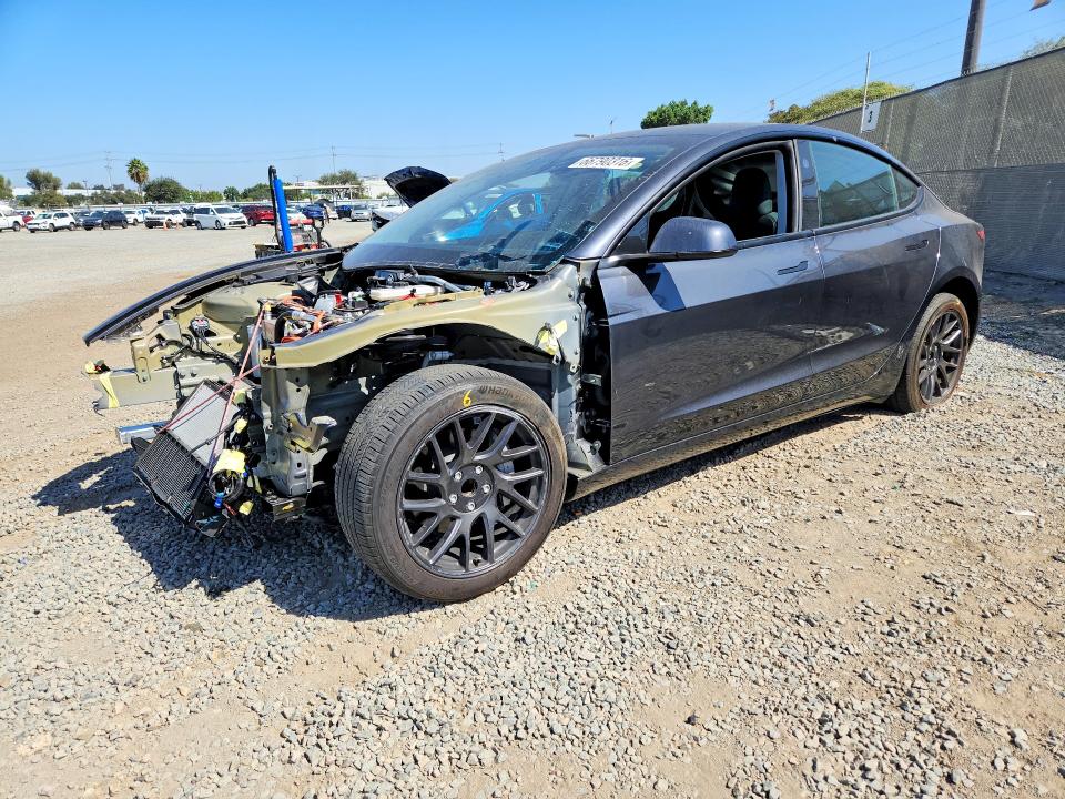 Photo 1 from auction – 2024 TESLA MODEL 3 with VIN 5YJ3E1EA2RF746941