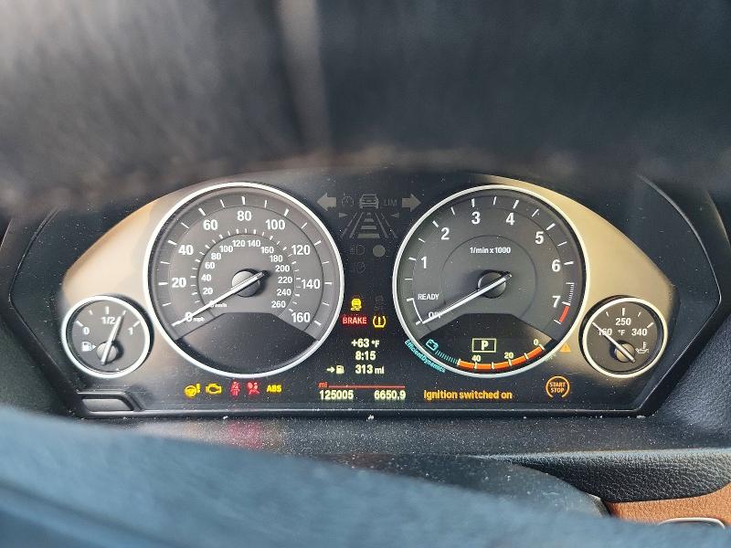 Photo 9 from auction – 2014 BMW 328 with VIN WBA3B3G57ENR82255