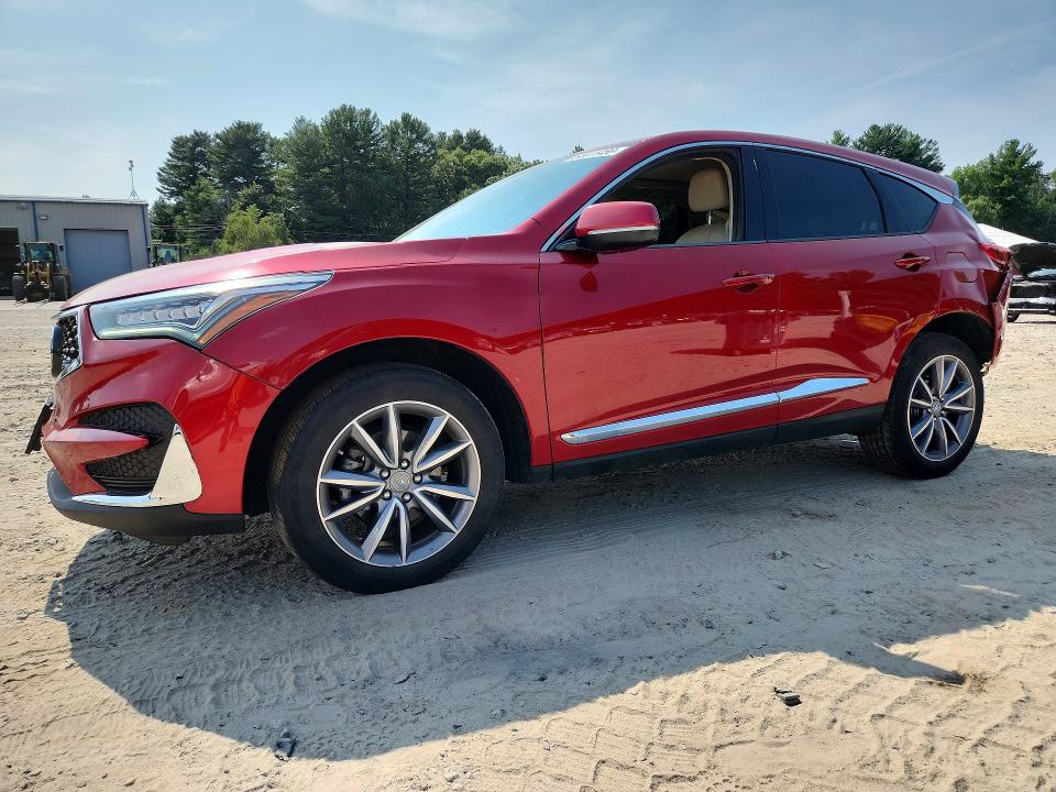 ACURA RDX 2020 with VIN 5J8TC2H56LL011797 - Photo from auction
