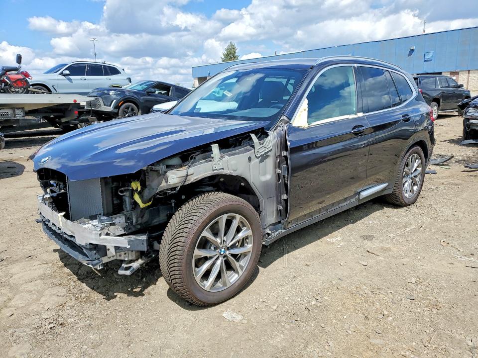 BMW X3 2019 with VIN 5UXTR9C52KLP86852 - Photo from auction