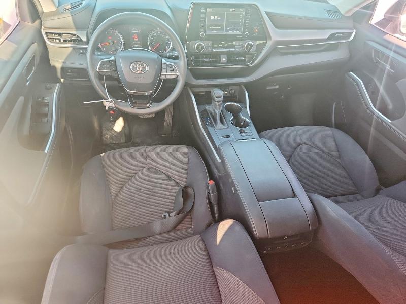 Photo 8 from auction – 2020 TOYOTA HIGHLANDER with VIN 5TDCZRAH0LS021492