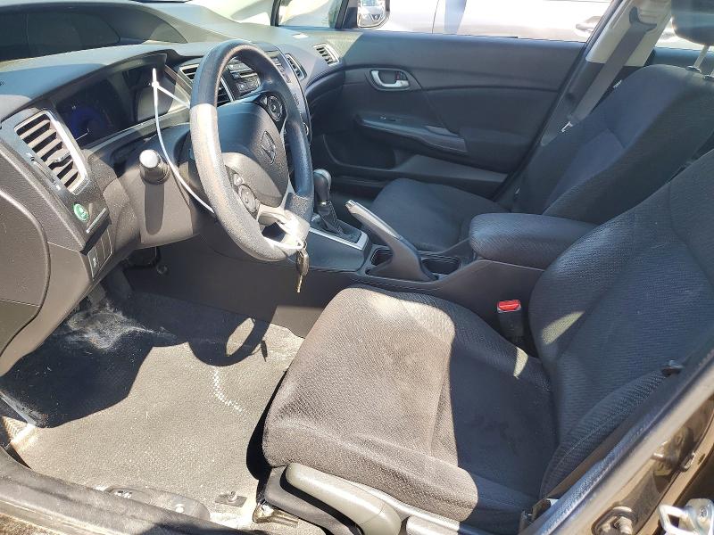 Photo 7 from auction – 2013 HONDA CIVIC with VIN 19XFB2E58DE056060