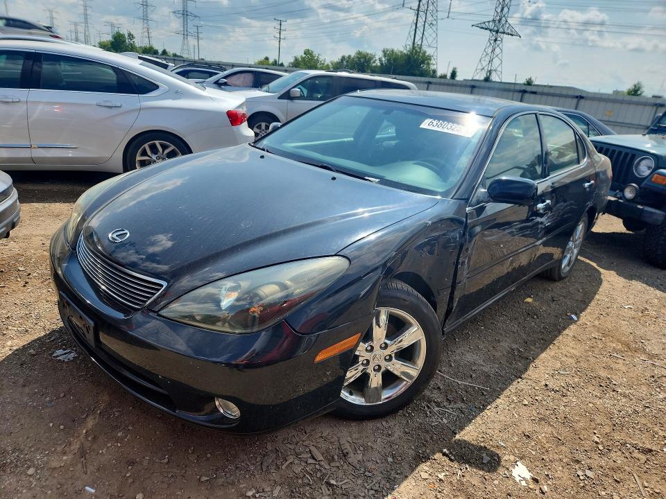 LEXUS ES 2005 with VIN JTHBA30G855127432 - Photo from auction