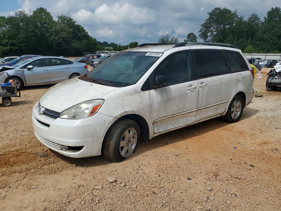 TOYOTA SIENNA 2004 with VIN 5TDZA23CX4S053586 - Photo from auction