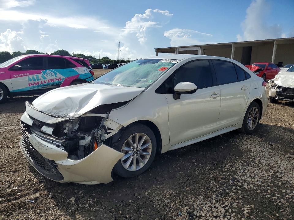 Photo 1 from auction – 2021 TOYOTA COROLLA with VIN JTDVPMAE3MJ121043