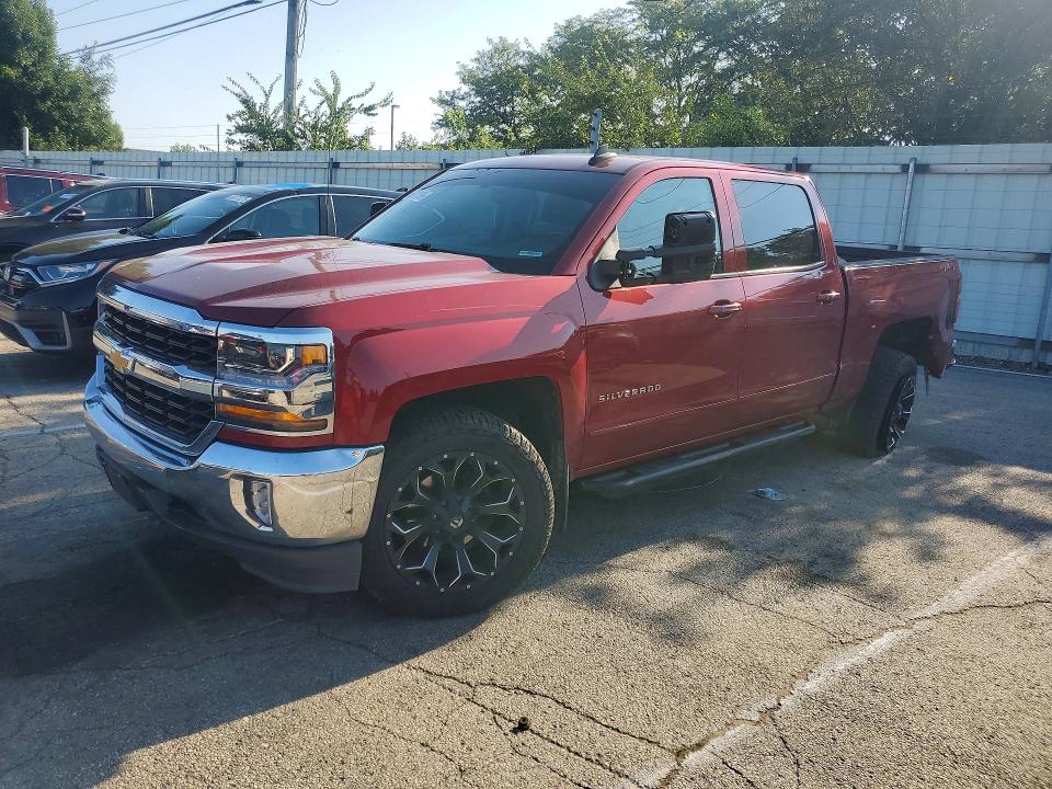 Photo 1 from auction – 2018 CHEVROLET SILVERADO with VIN 3GCUKRECXJG550290