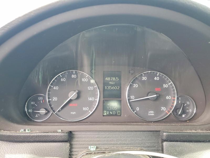 Photo 9 from auction – 2005 MERCEDES-BENZ C with VIN WDBRF81J85F591001