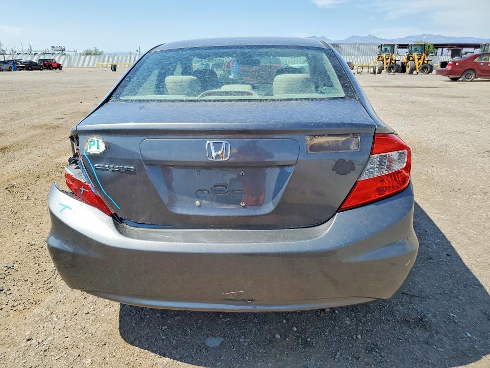 Photo 6 from auction – 2012 HONDA CIVIC with VIN 19XFB2F51CE009613
