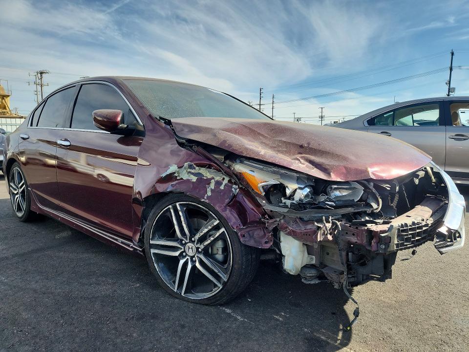 Photo 4 from auction – 2016 HONDA ACCORD with VIN 1HGCR2F55GA236649